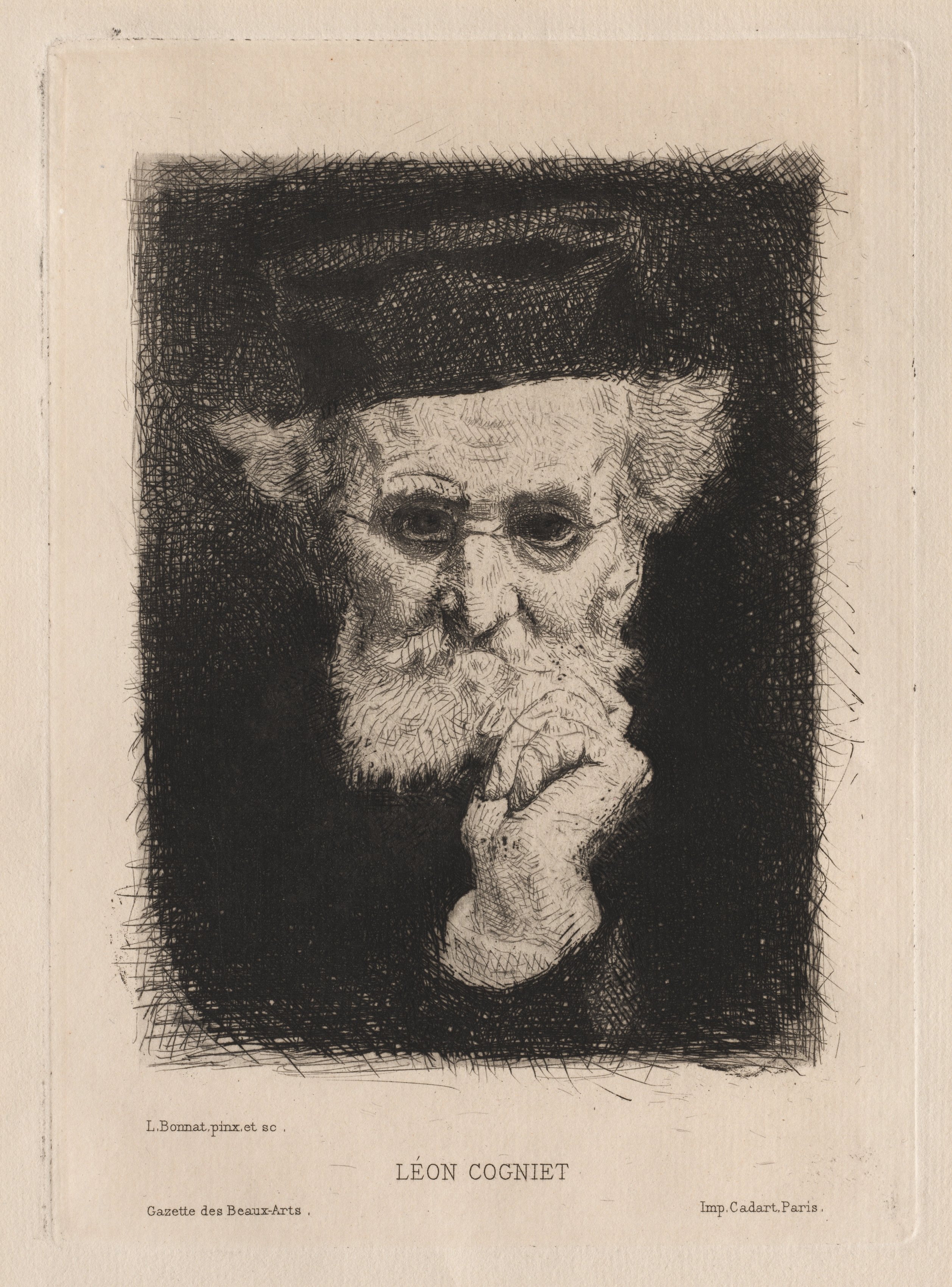 Léon Bonnat, Léon Cogniet