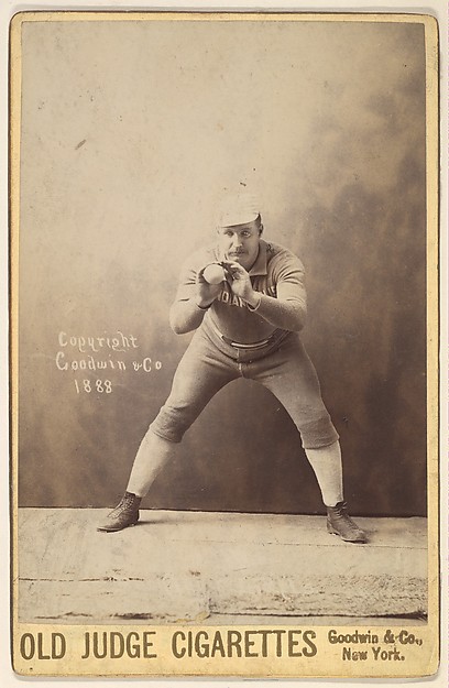 Goodwin & Company, Dick Buckley, Indianapolis, from the series Old Judge Cigarettes