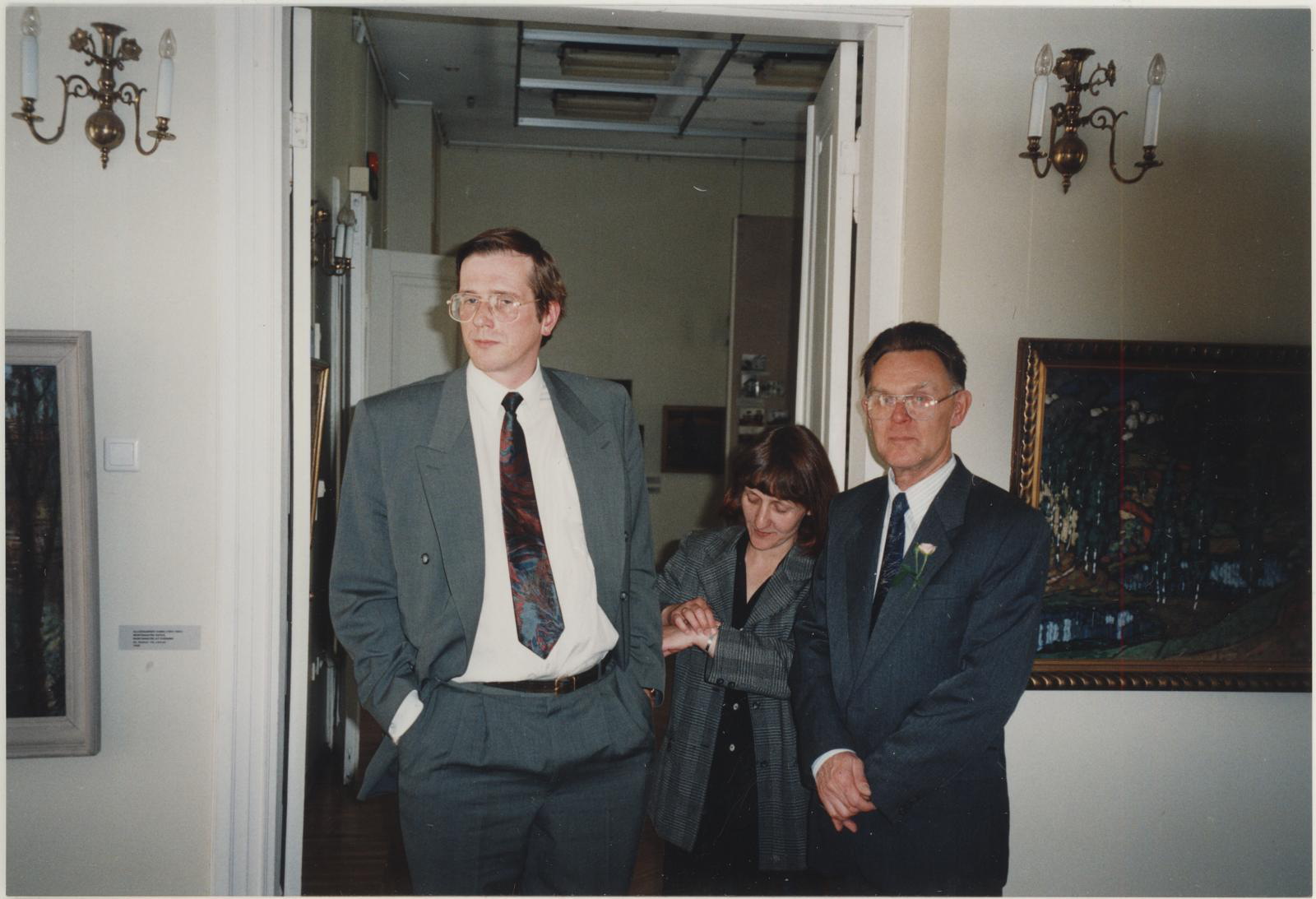 Enriko (depicted) Winter stand, Gallery 10. anniversary celebration 1998.a. corn.