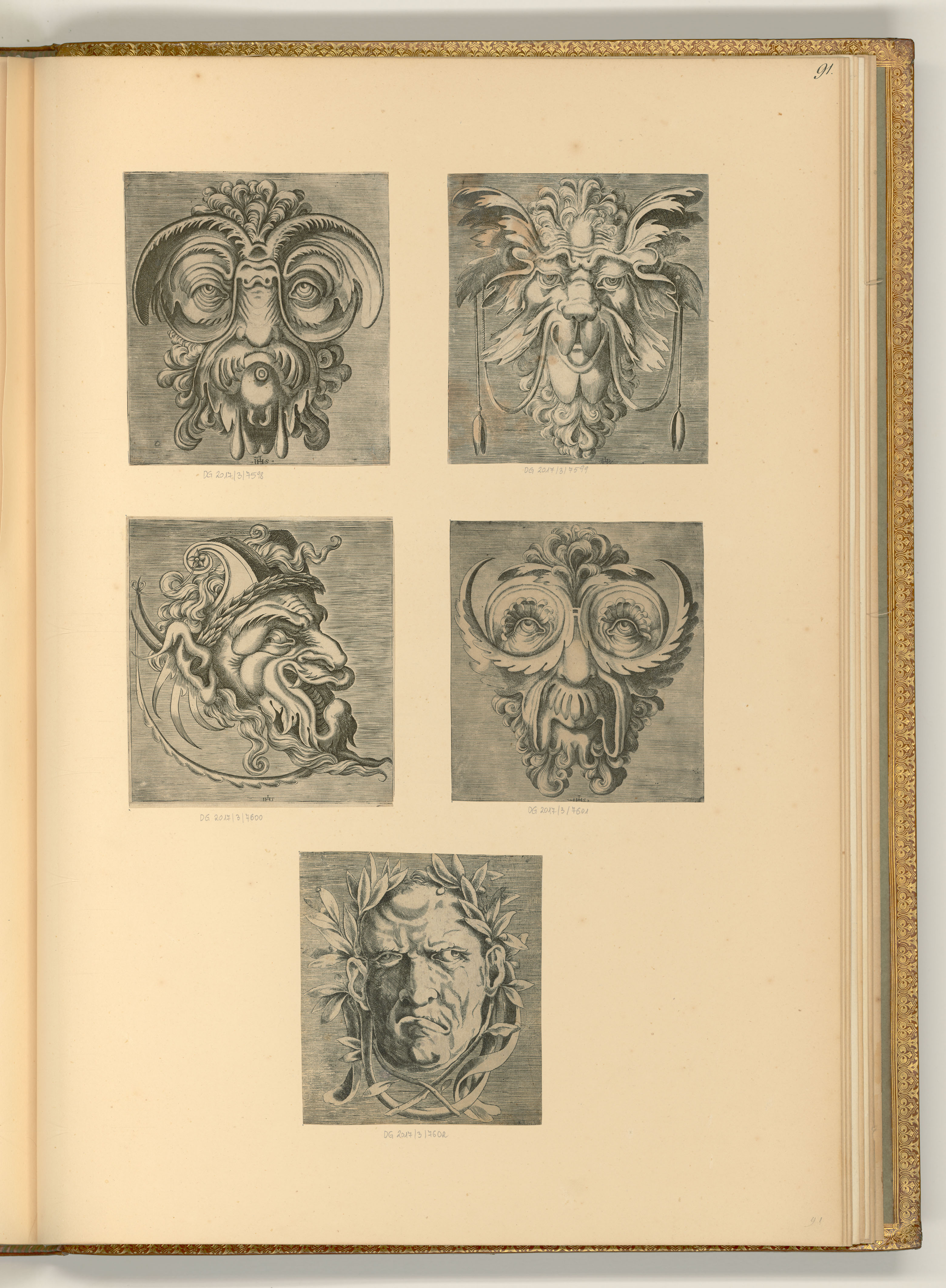 Monogrammist(unbestimmt), Maskaron