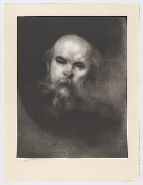 Eugène Carrière, Portrait of Paul Verlaine