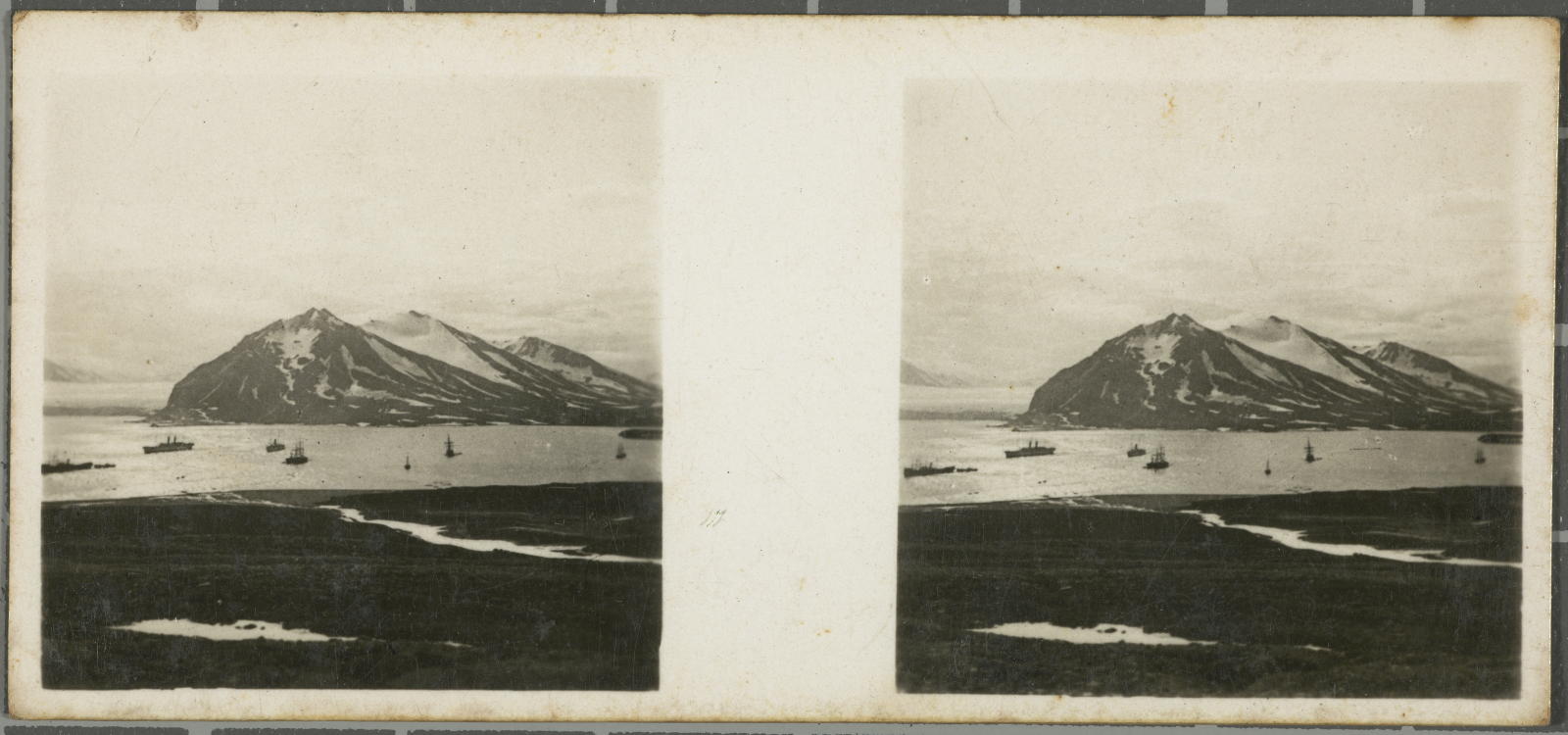 Desconegut, Spitzberg-Bell-Sund (Estrecho de la Campana) -Panoramic view. Solsona Rius S.A.