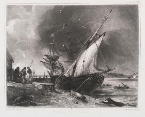 Constable, John RA, VIEW ON THE ORWELL. NEAR IPSWICH
