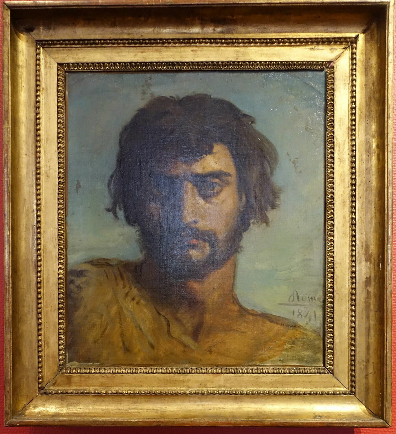 Théodore Chassériau, Tête de pâtre des Marais Pontins