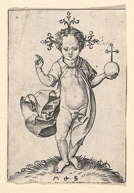 Martin Schongauer, The Christ Child with an Orb