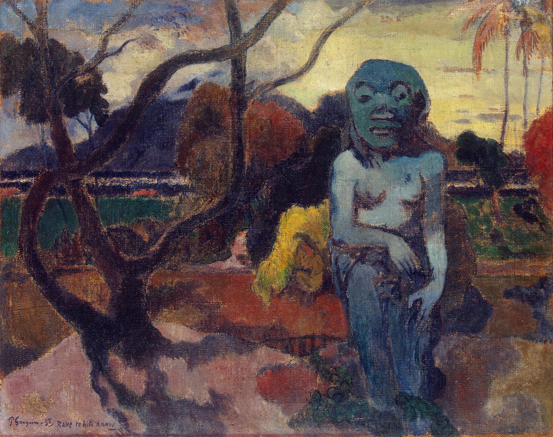 Paul Gauguin, Rave te hiti aamu (The Idol)