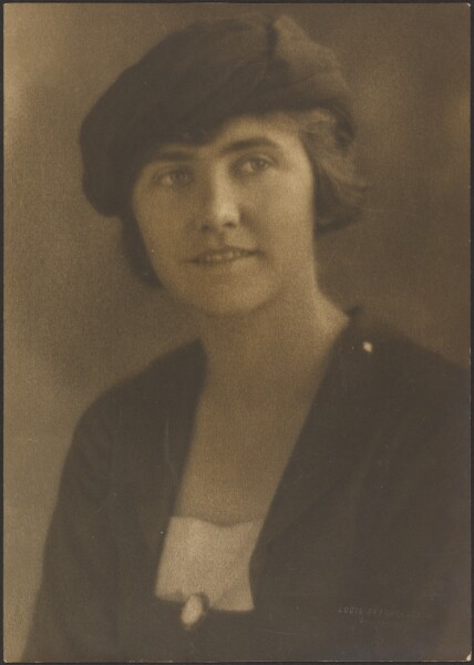 Louis Fleckenstein, [Portrait of a Woman with Cameo Pin]