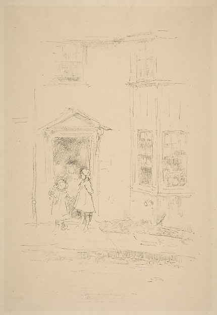 James McNeill Whistler, Little Doorway, Lyme Regis
