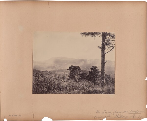 Unknown, "The Lines" from Our Compound. Khysia Hills. Shillong