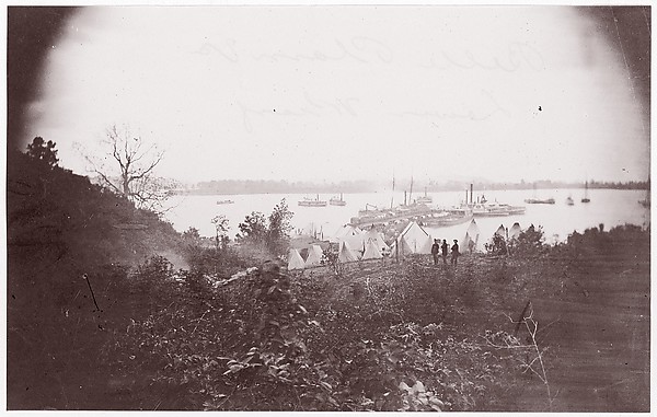 Timothy H. O'Sullivan, [Lower Wharf from Above, Belle Plain, Virginia]