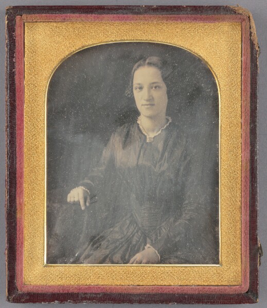 Unknown, [Portrait of a Seated Woman]