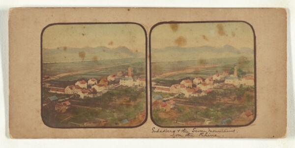 New York Stereoscopic Company, Views on the Rhine. Godesberg and the Seven Mountains.