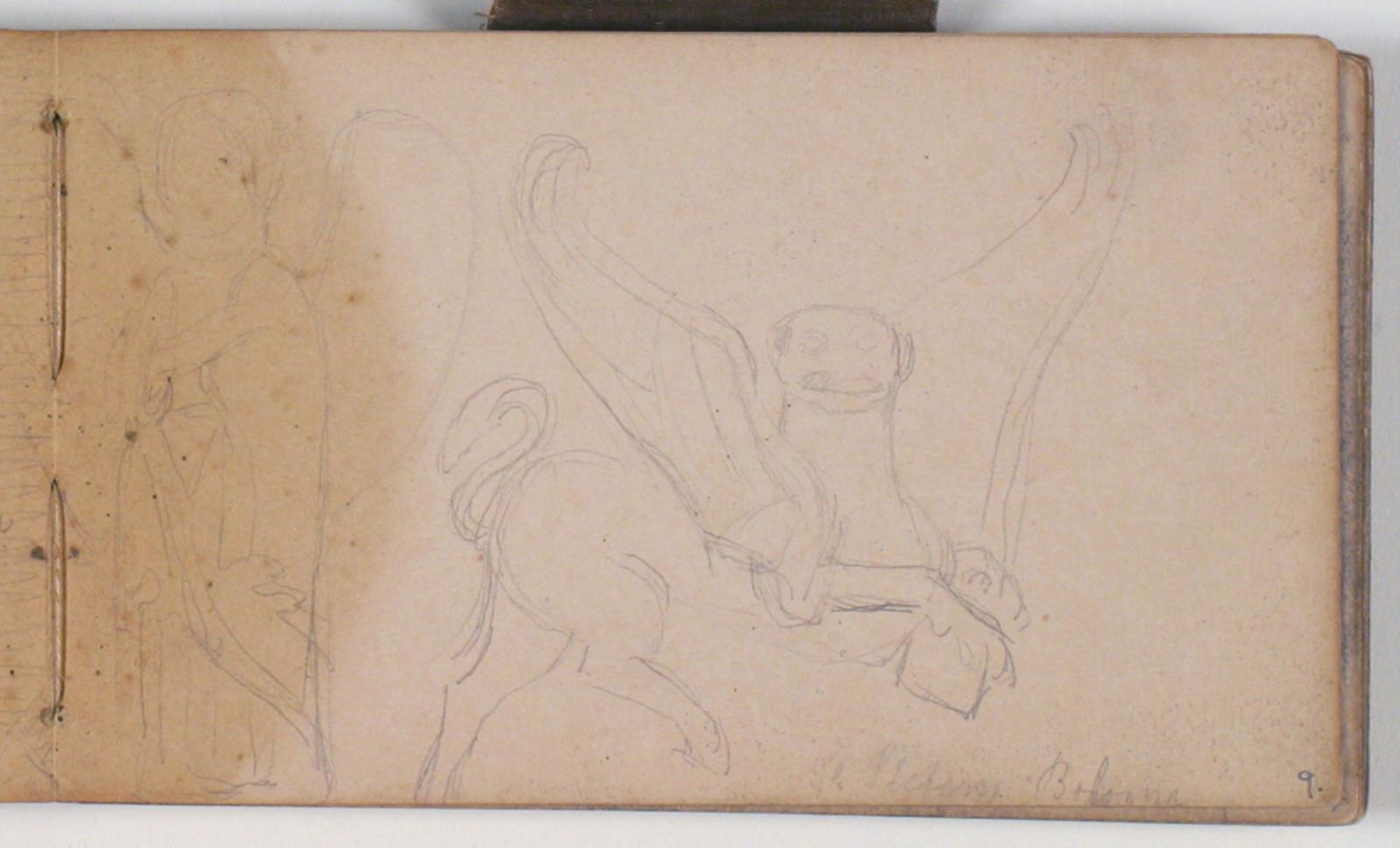 Niels Larsen Stevns, Skulpturelle detaljer fra S. Stefano, Bologna