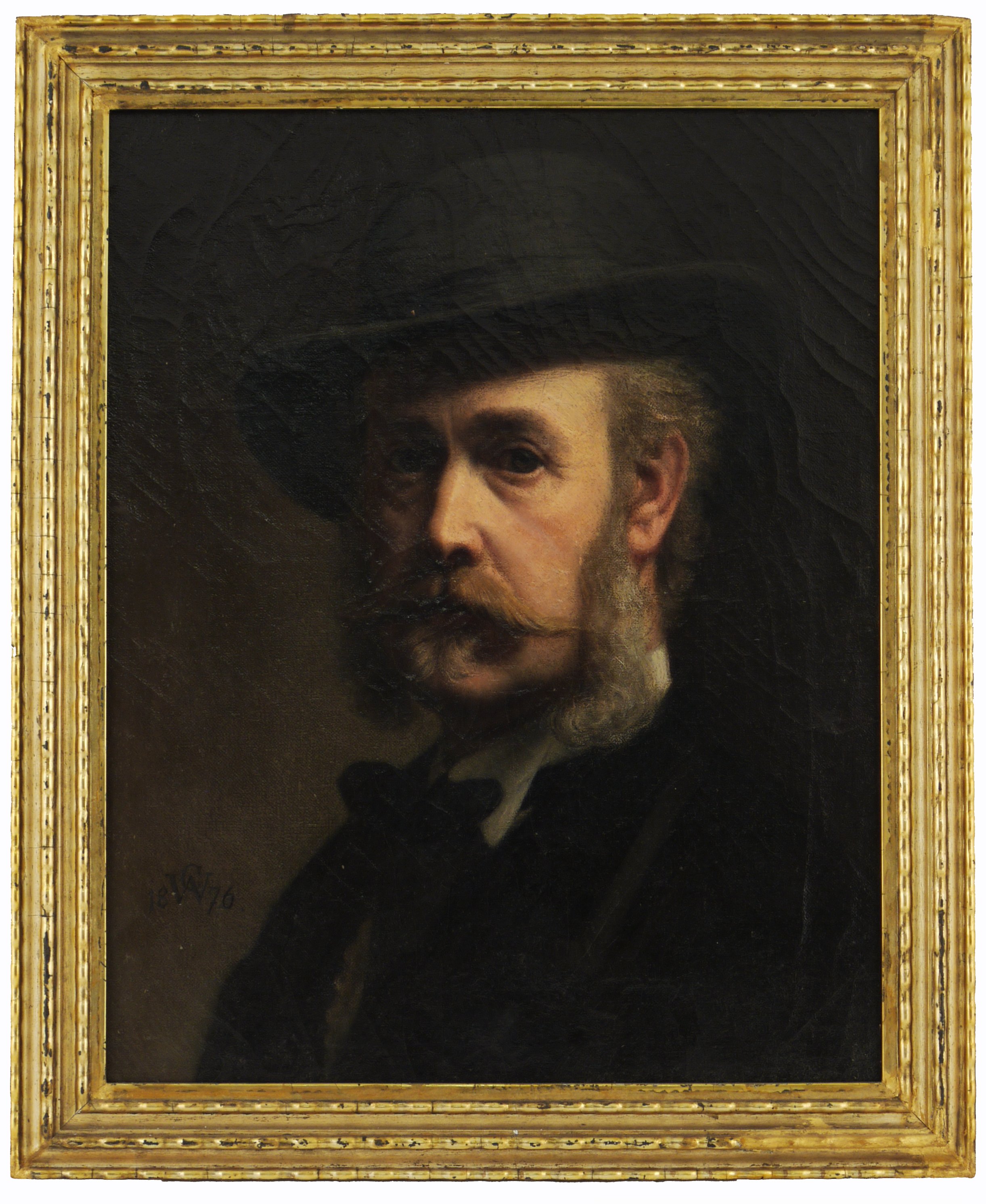 Cäsar Willich, Selbstportrait des Künstlers