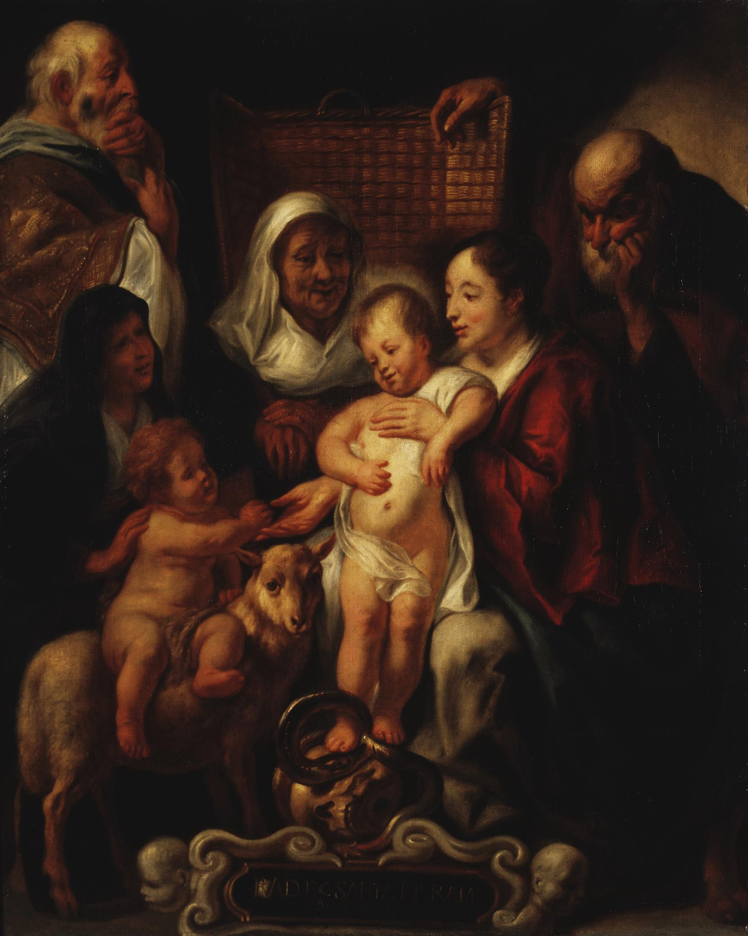Jacob Jordaens, The Holy Family (Hermitage)