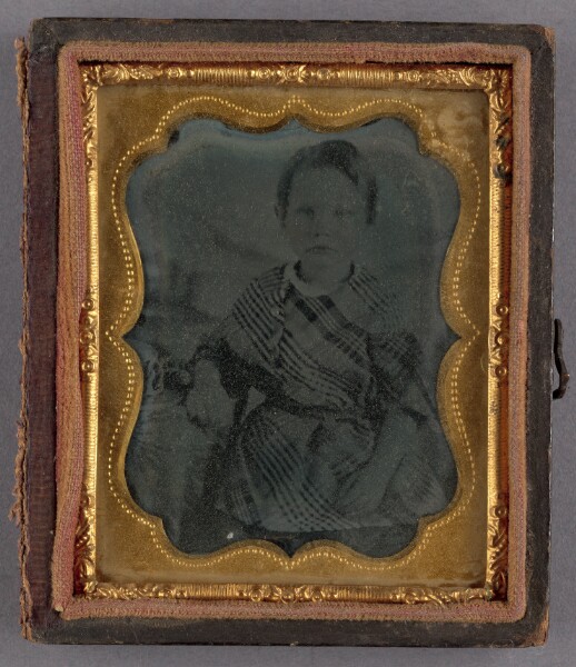 Unknown, [Portrait of a Seated Little Girl]