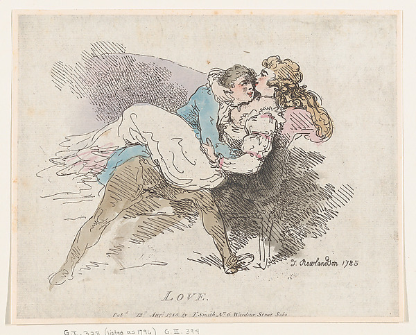 Thomas Rowlandson, Love