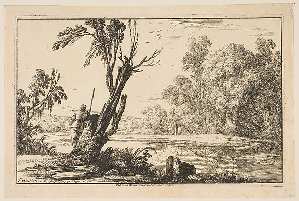 Laurent de La Hyre, Man Seen From Behind