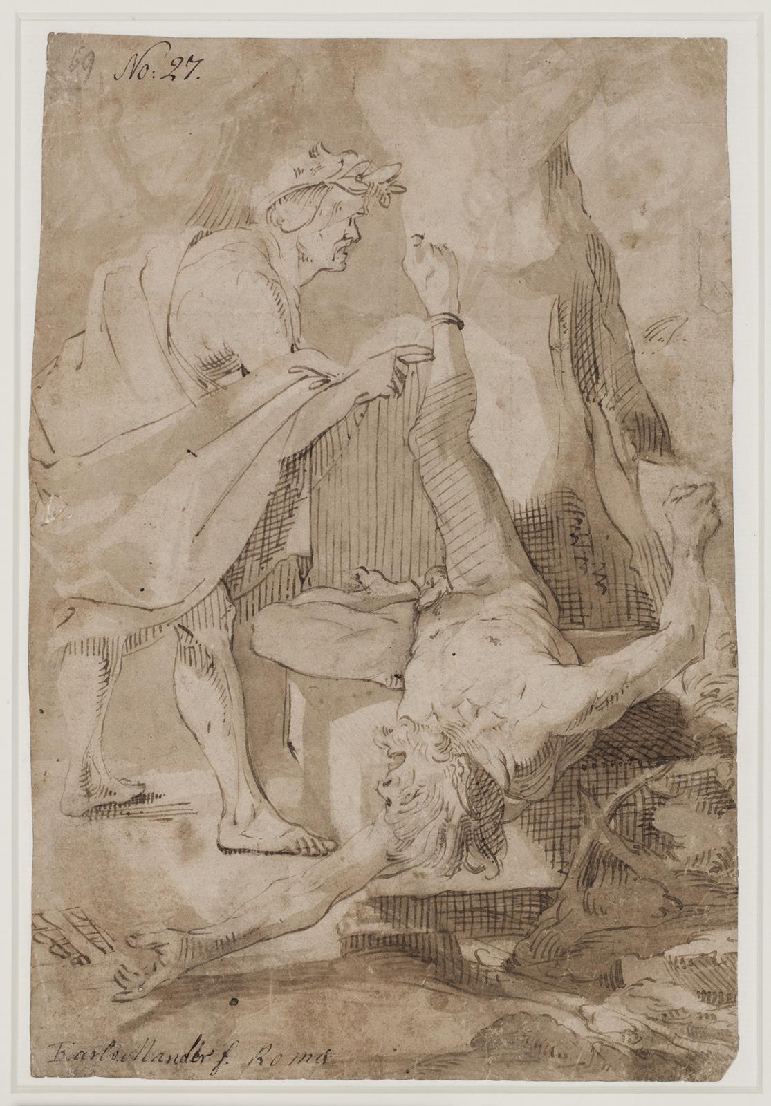 Karel van Mander III, Apollon flår Marsyas