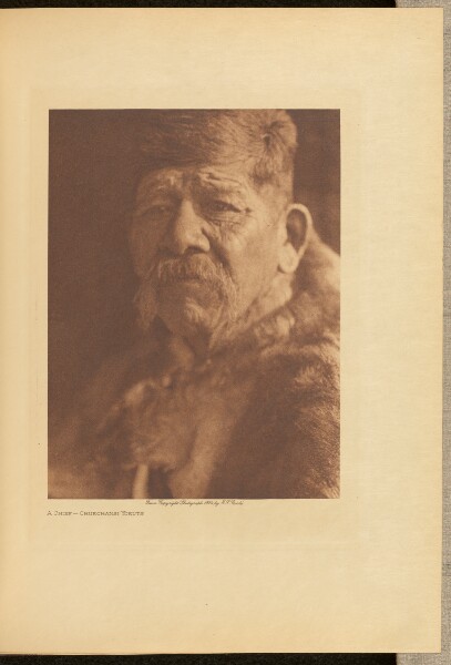 Edward S. Curtis, A Chief - Chukchansi Yokuts