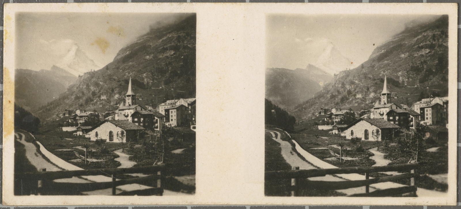 Desconegut, N.º 253 Zermat y Monte Cervín.