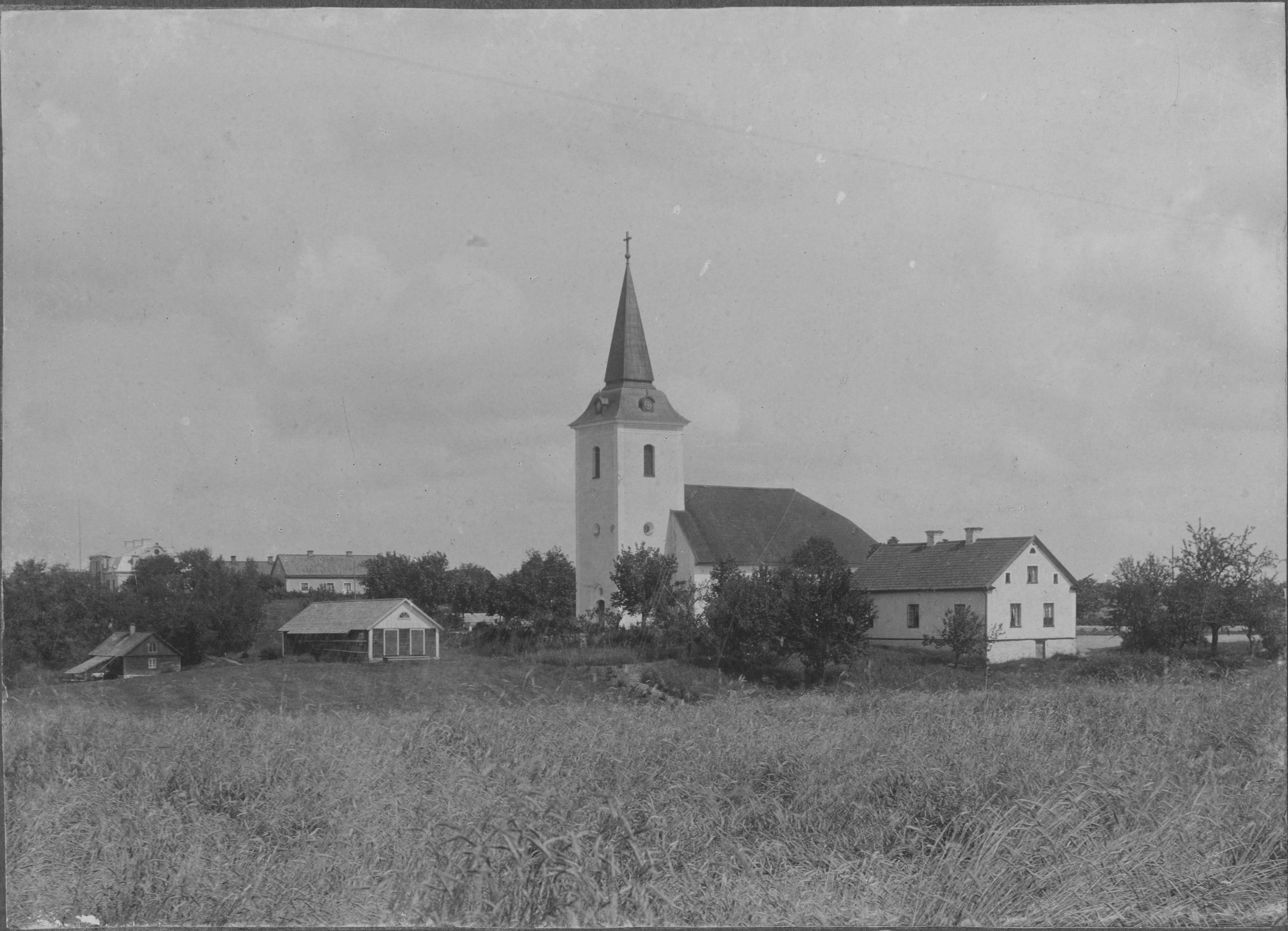 P. A. Eriksén, Sya kyrka