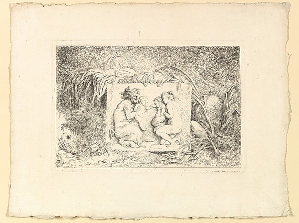 Jean Honoré Fragonard, The Satyr's Family