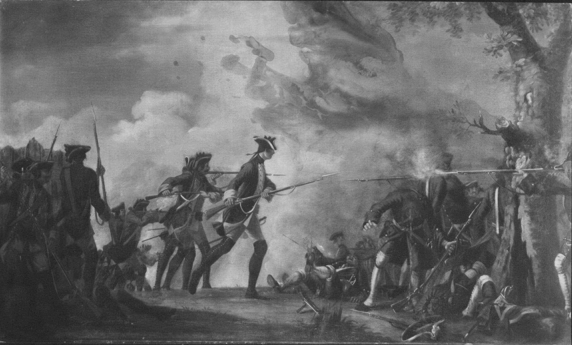 David Morier, An Engagement between French Troops and a Detachment of the Dutch "Free Company"