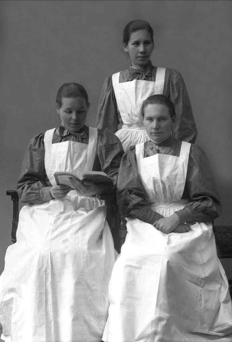 Gustav Borgen, Gruppeportrett, sykepleiere. Søster Susanne.