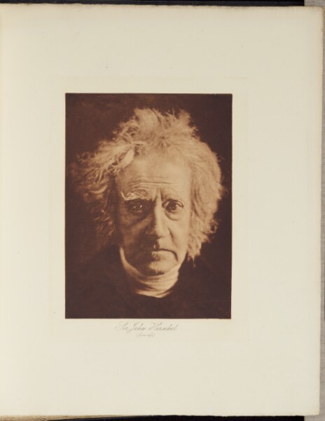 Julia Margaret Cameron, Sir John Herschel