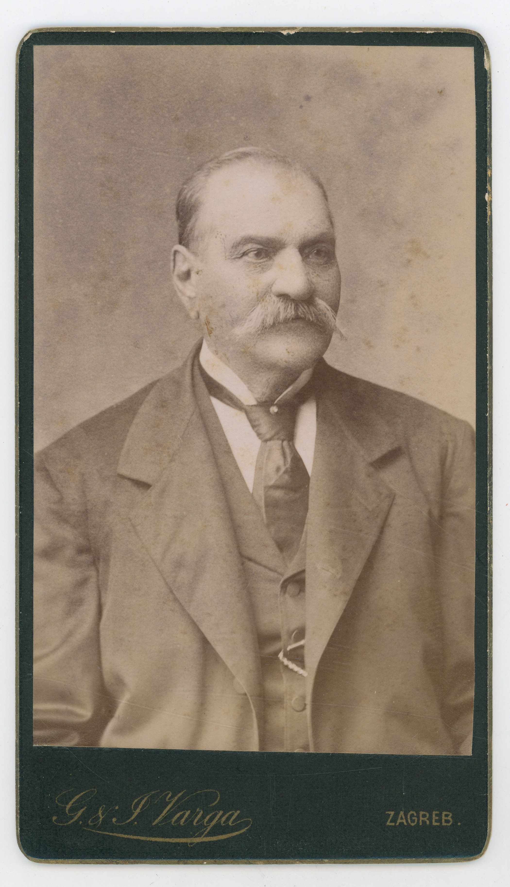 Gjuro i Ivan Varga, Portret starijeg gospodina
