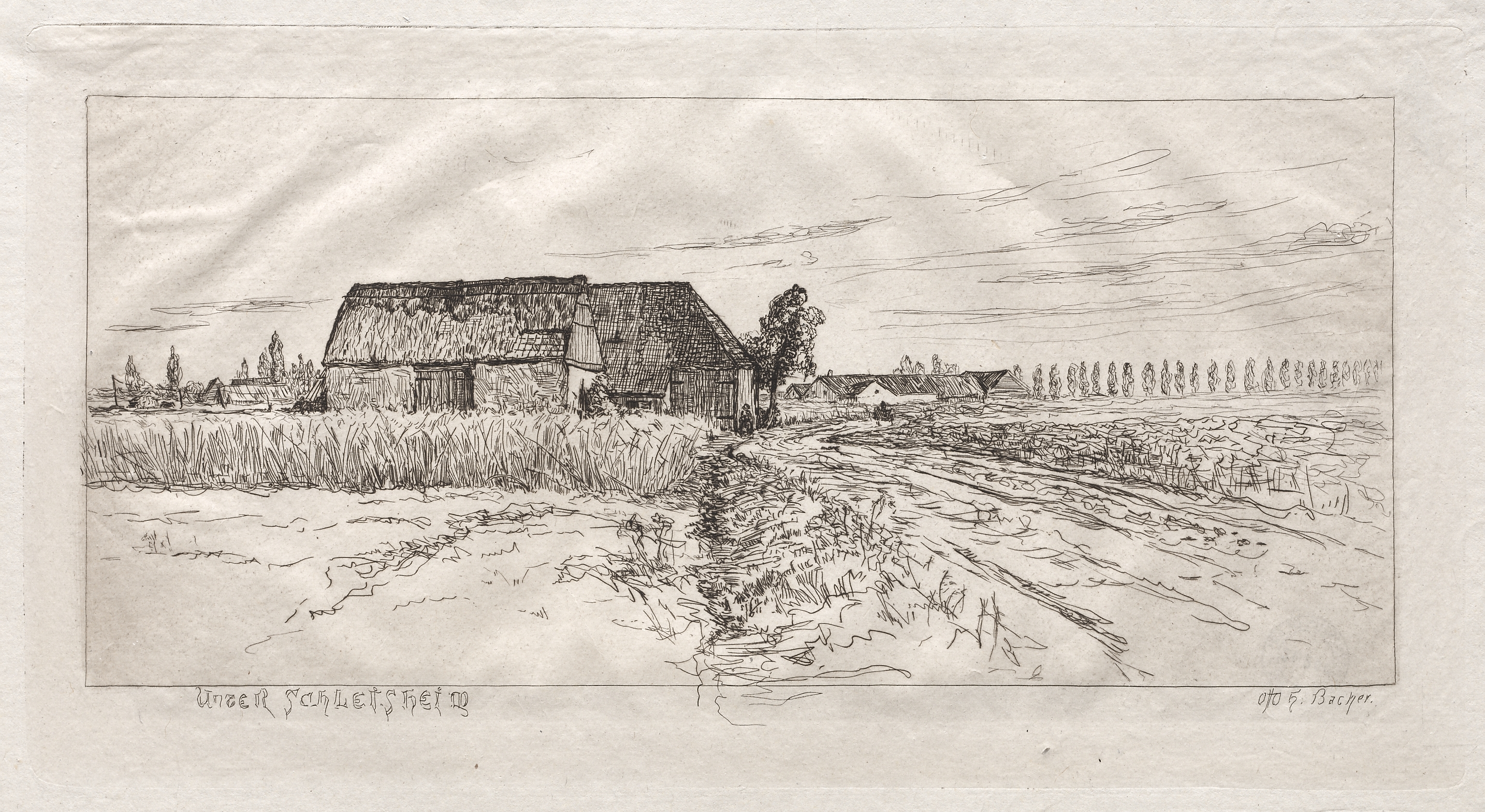 Otto H. Bacher, Unter Schleissheim