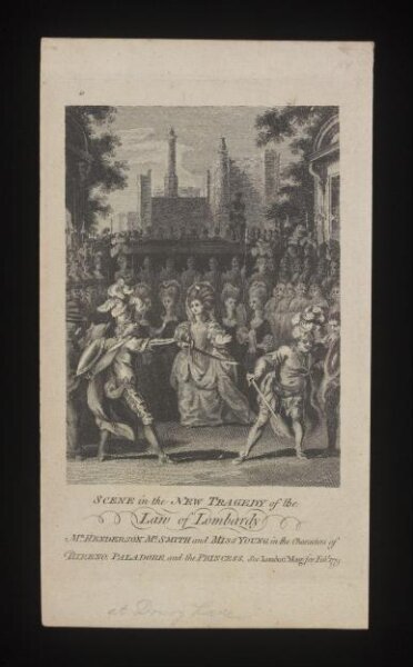 Unknown, Scene in the New Tragedy of the Law of Lombardy