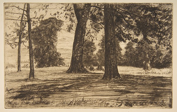 James McNeill Whistler, Greenwich Park