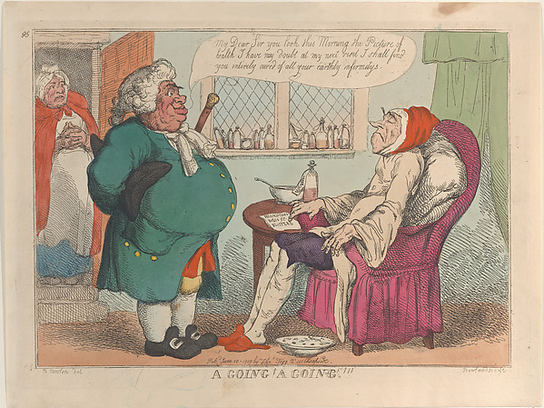Thomas Rowlandson, A Going! A Going!!!