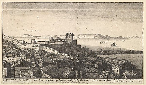 Wenceslaus Hollar, The lower inner part of Tangier