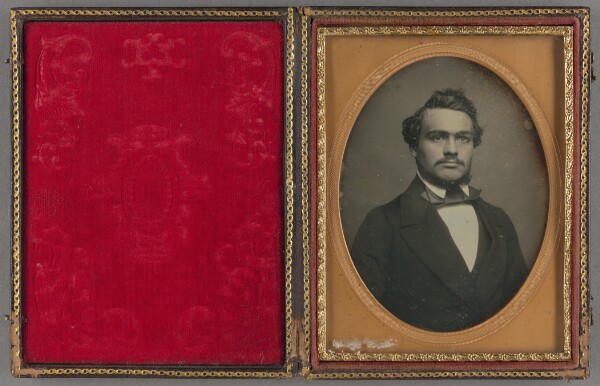 Unknown, [Portrait of a distinguished-looking man with moustache]