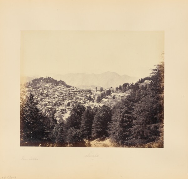 Samuel Bourne, Simla; From Jakko