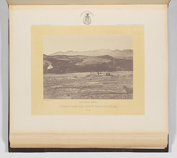 Timothy H. O'Sullivan, Furnace Creek, East Side of Death Valley, California