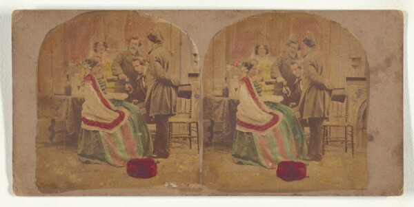 New York Stereoscopic Company, New Year's Day - First Call.