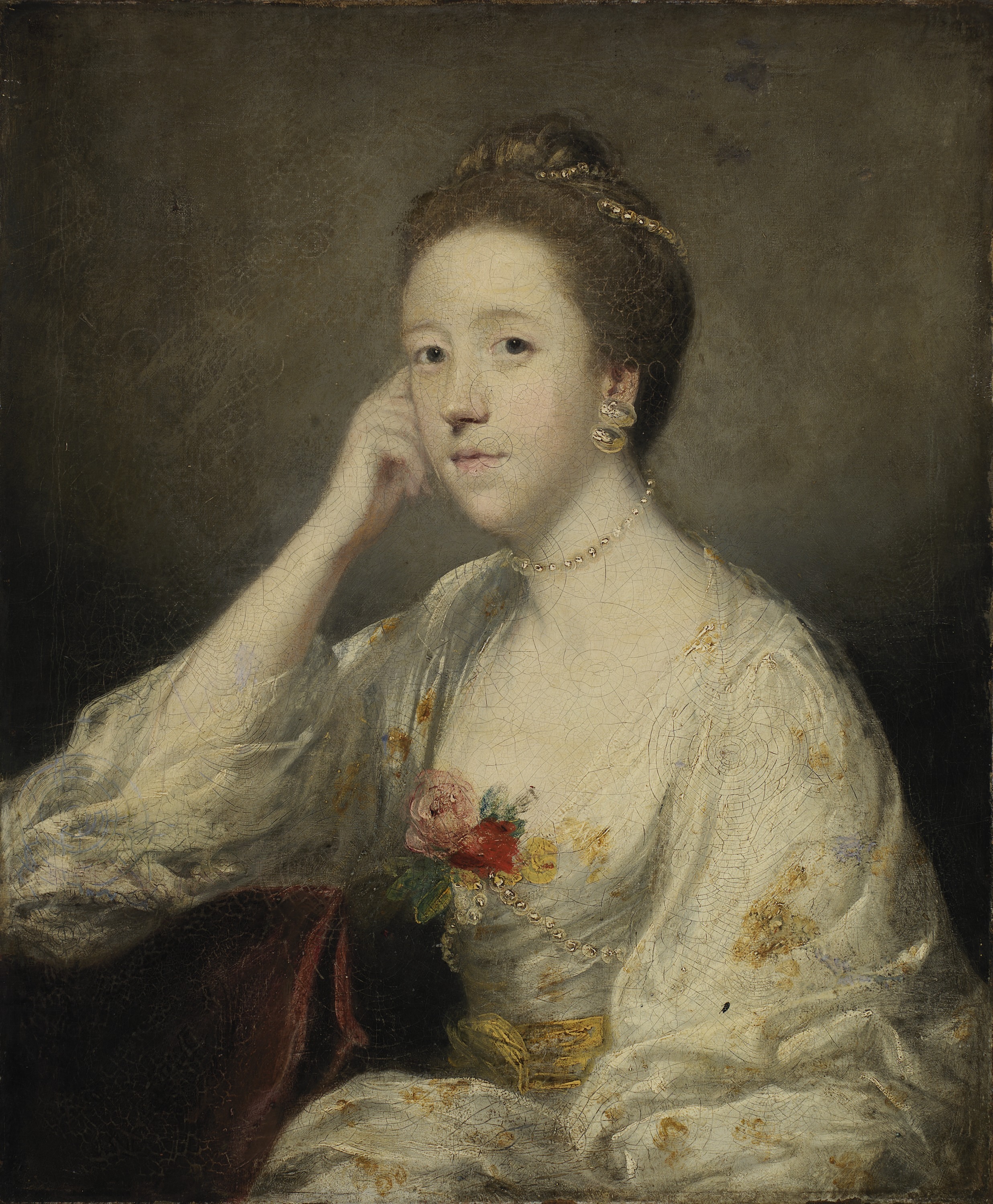 Sir Joshua Reynolds, Portrait of a Lady in White