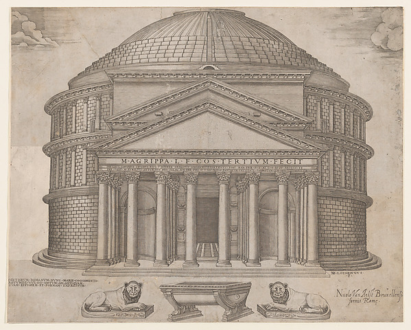 Anonymous, The Pantheon, from "Speculum Romanae Magnificentiae"
