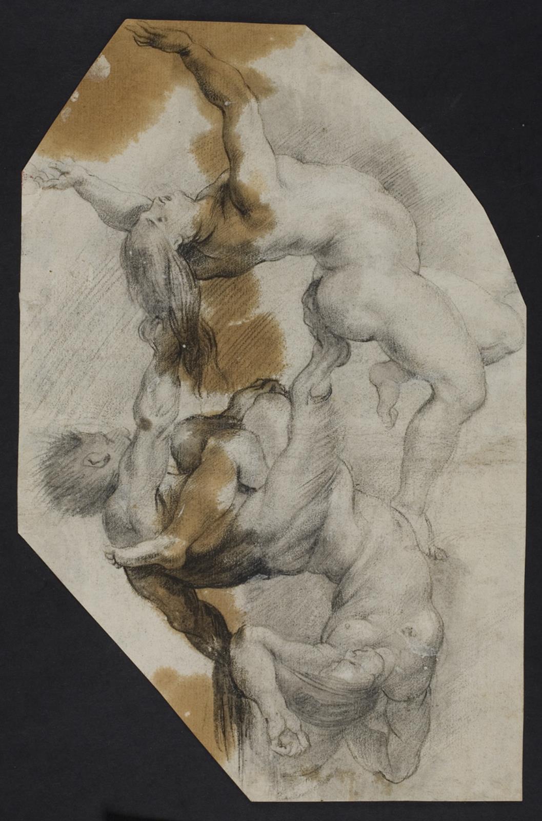 Peter Paul Rubens, Figurgruppe fra "De fordømte styrter i Helvede"