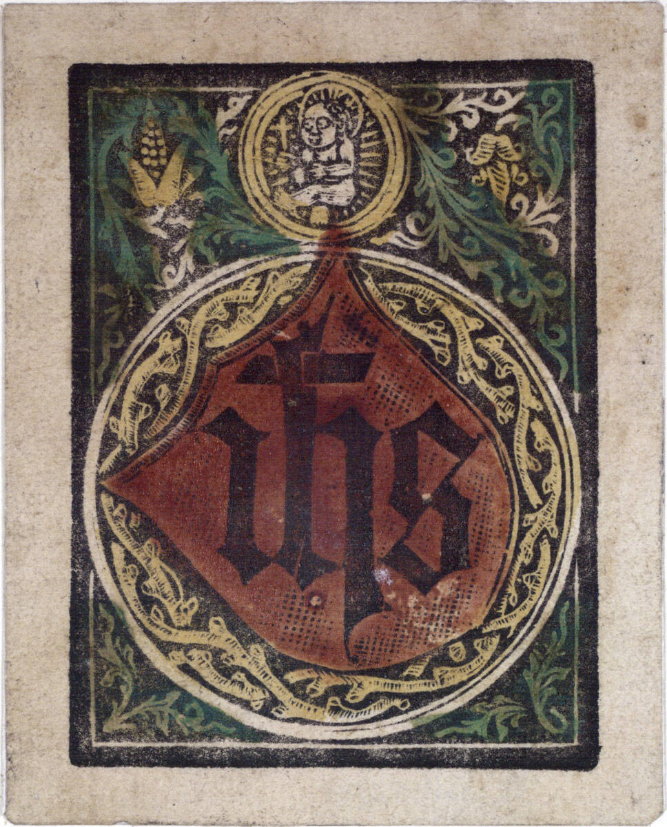 Anonym, Monogramm IHS