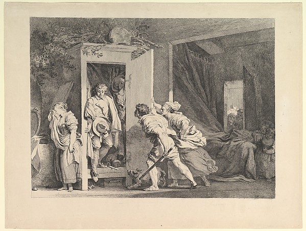 Jean Honoré Fragonard, The Armoire