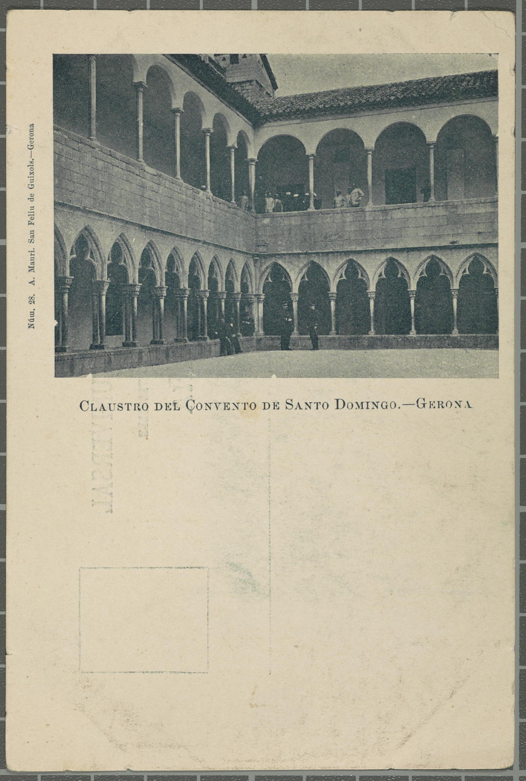 Amadeu Mauri Aulet, Claustro of the Santo Domingo.-Gerona Convention