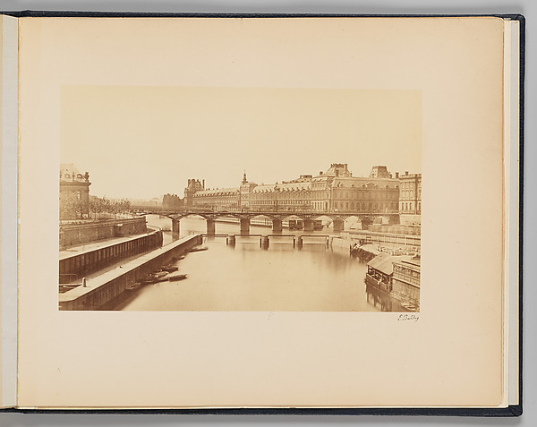 Edouard Baldus, Panorama, vue prise du Pont-Neuf