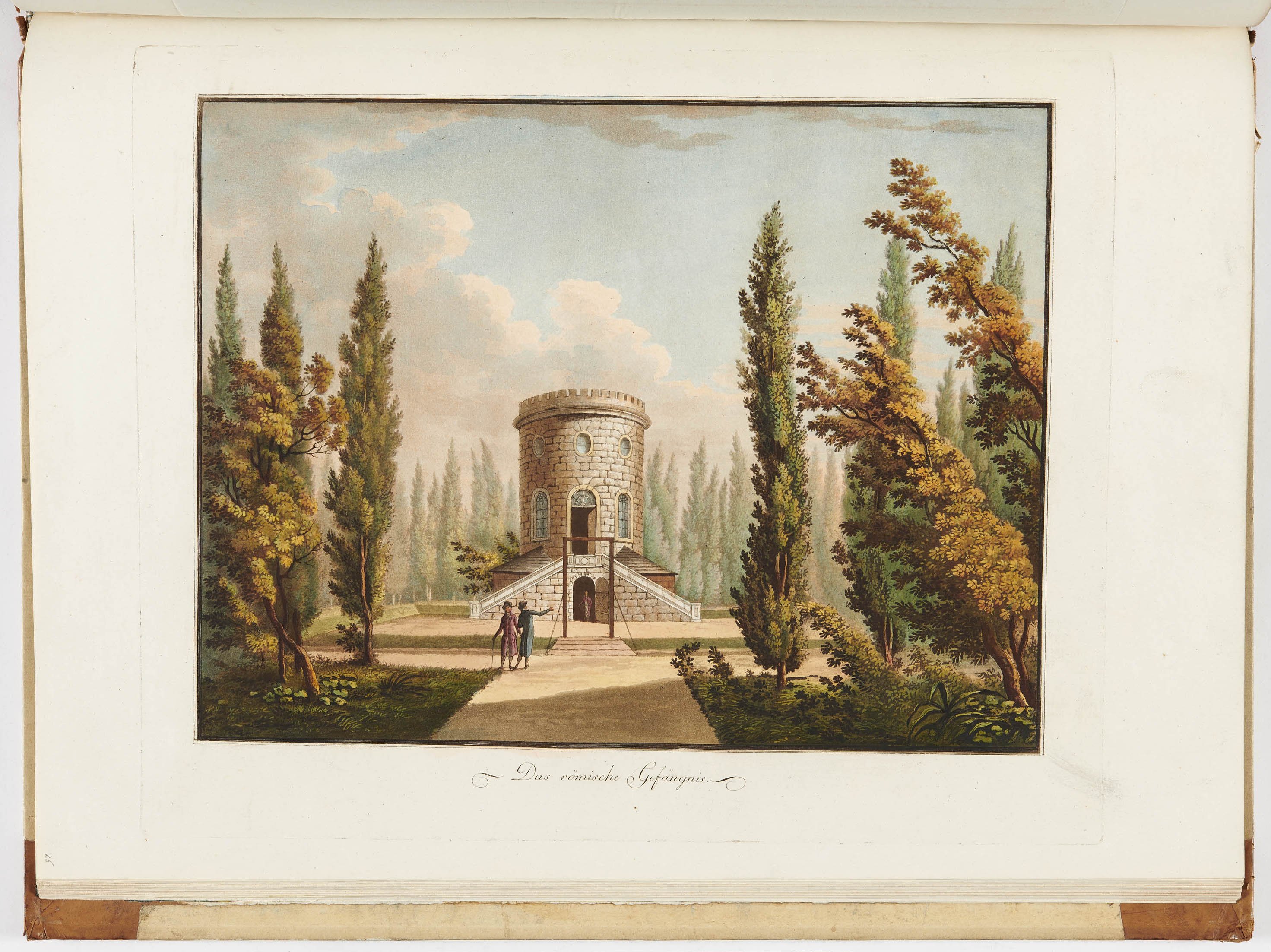Johann Friedrich Frauenholz, "Das römische Gefängnis" in Hohenheim