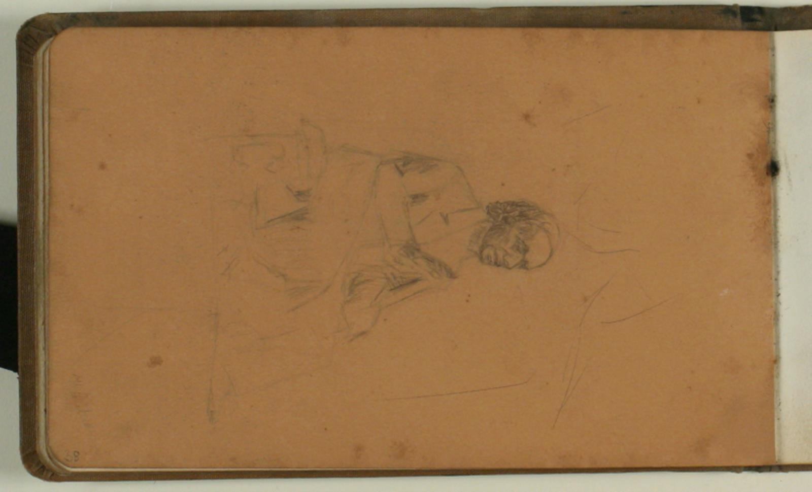 Niels Larsen Stevns, Skitse af A. Saabyes statue af H.C. Andersen