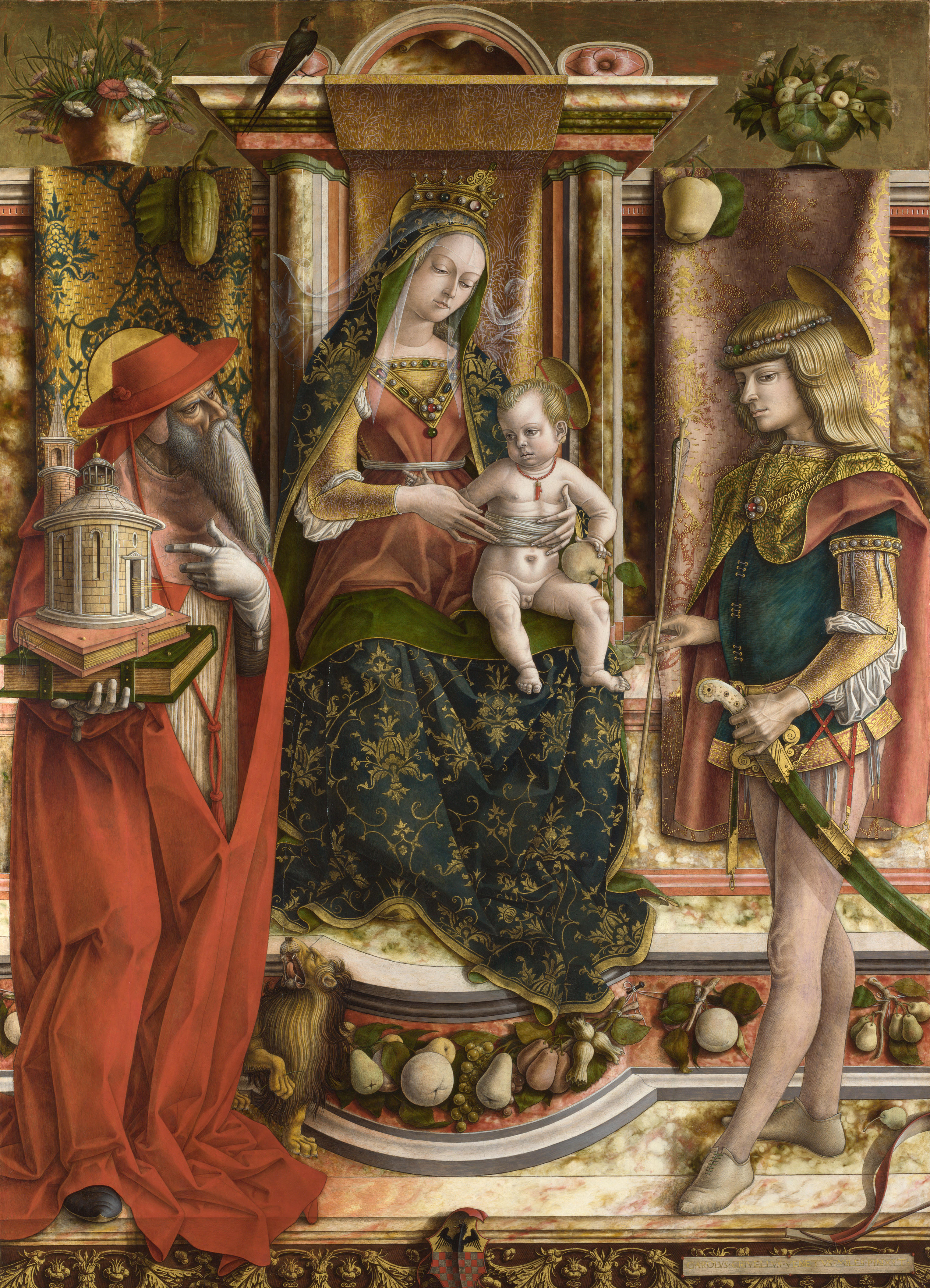 Carlo Crivelli, Madonna of the Swallow